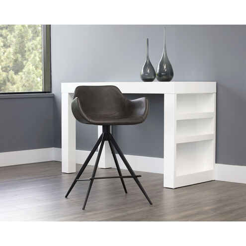Owen 35 inch Town Grey Swivel Counter Stool, Swivel